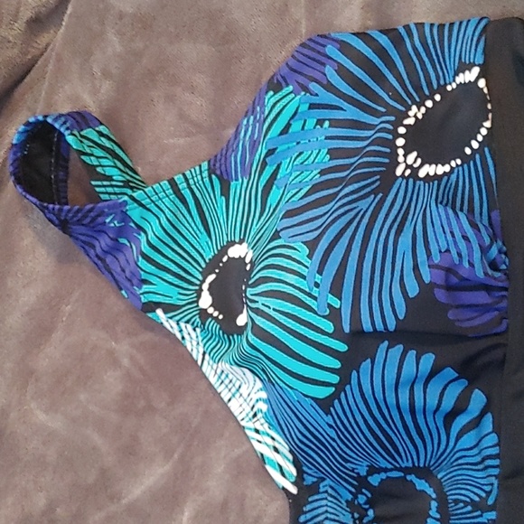 Costa del Sol Bathing Suit Sz 16W - Picture 2 of 5